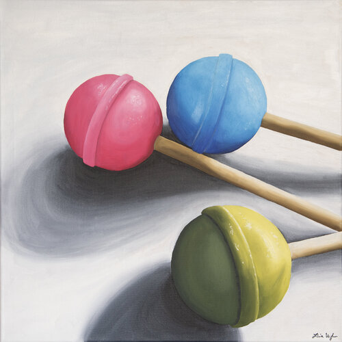 Sugar Spectrum No. 2 – Bold par Silvia Vogler, Peinture en vente sur Singulart