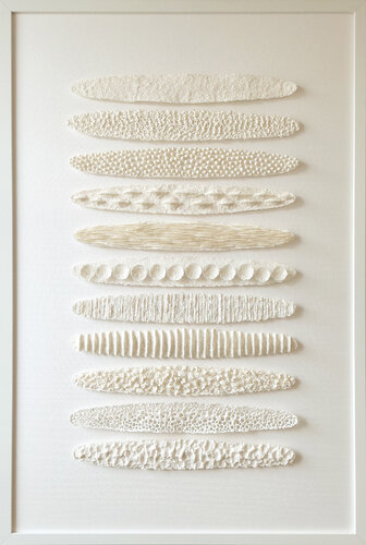 Strata of Sensation — A Tactile Meditation de Svetlana Grigoryeva, Escultura a la venta en Singulart