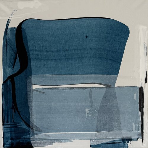 Blue Wave van Karin Elisabeth Høie, Schilderij te koop op Singulart
