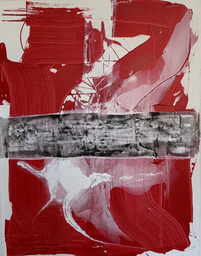 Red Alert van Karin Elisabeth Høie, Schilderij te koop op Singulart