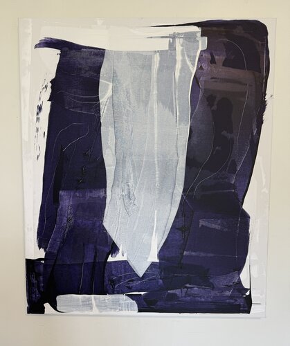 Queen of Lilac I van Karin Elisabeth Høie, Schilderij te koop op Singulart