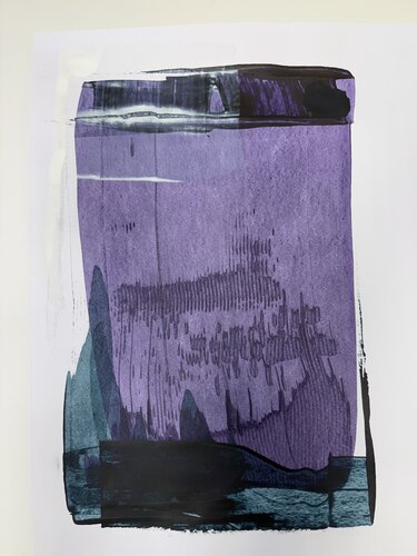 Deep Purple van Karin Elisabeth Høie, Schilderij te koop op Singulart