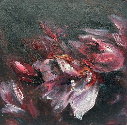 Wild cherry blossom 1 von Galyna Svidzynska, Malerei kaufen auf Singulart