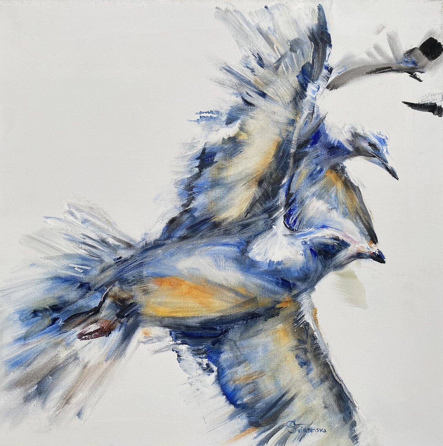 Flight to distant lands Galyna Svidzynska
