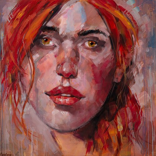 Red par David Gainford, Peinture en vente sur Singulart