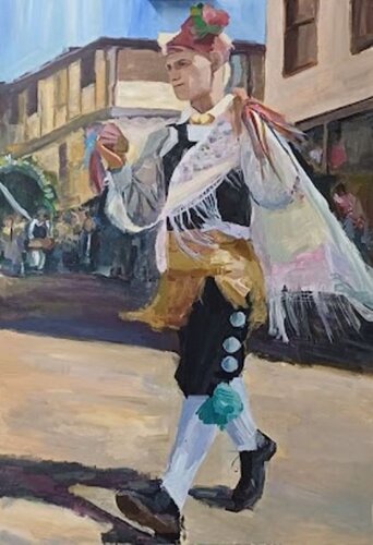 El Danzante par Susana Martínez Orgaz, Peinture en vente sur Singulart