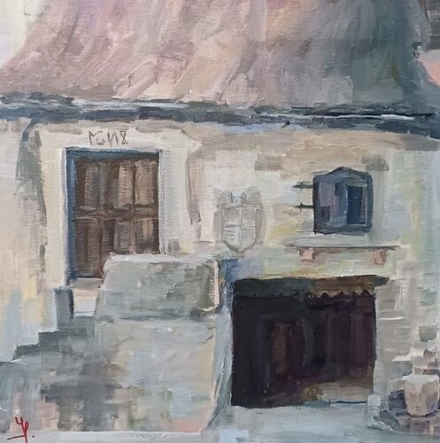 La Casa que cuenta historias von Susana Martínez Orgaz, Malerei kaufen auf Singulart