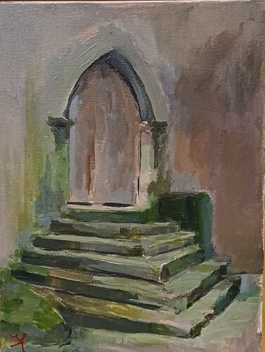 La Puerta de Santiago de Susana Martínez Orgaz, Pintura a la venta en Singulart