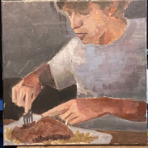 El Cachopo par Susana Martínez Orgaz, Peinture en vente sur Singulart