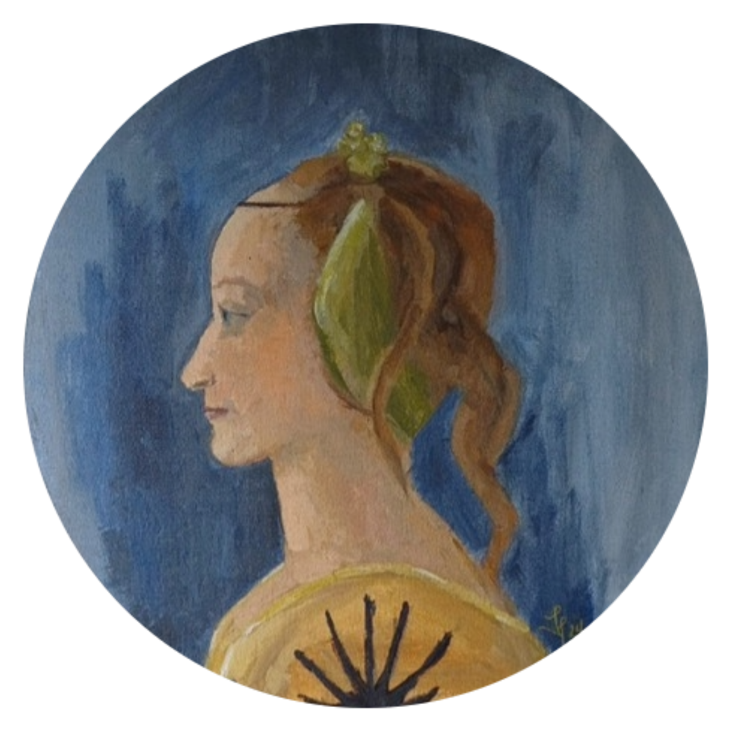 Yellow Lady Susana Martínez Orgaz