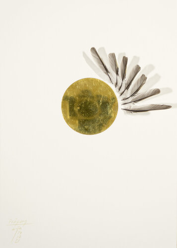 Prägung 14.10.2021 – Federbogen di ANJA ASCHE, Altri media in vendita su Singulart