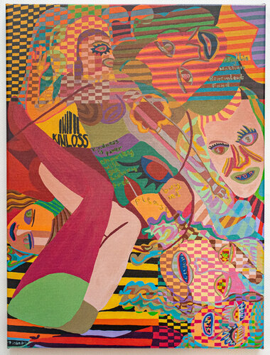 MAGICAL, MUSICAL, NOSTALGIC ZEDAKAH (CHARITY) de Natalie Sommer, Pintura a la venta en Singulart