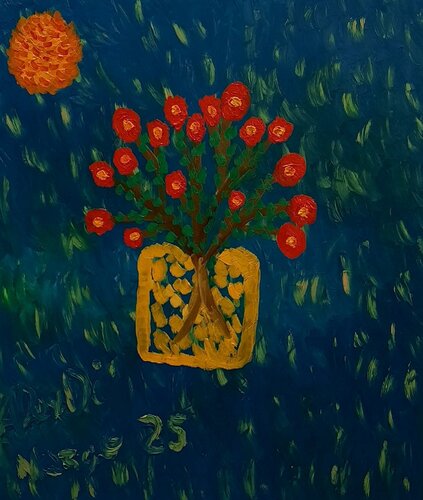 Gifts from the Universe di Alexandra Dias, Pittura in vendita su Singulart