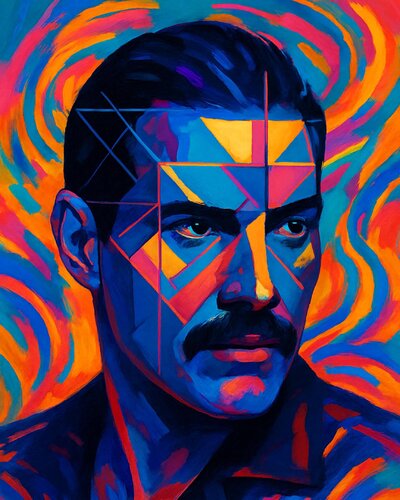 Freddie Mercury - "The Vibrant Spirit of Freddie" of the Celebrity