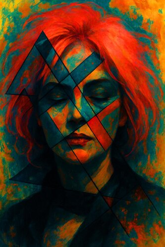 Cyndi Lauper - "Girls Just Want to Have Fun!!!" of the Celebrity Portrait Series by Jade Kai von Jade Kai, Druck kaufen auf Singulart