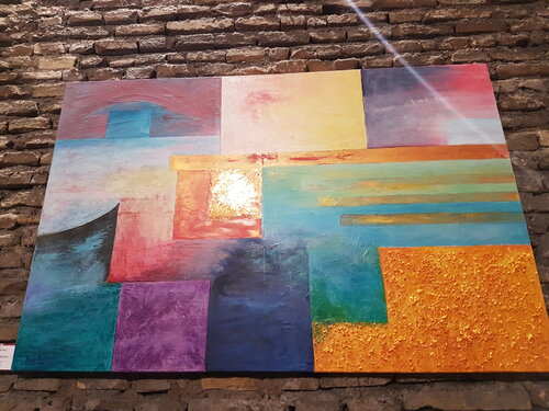 Fantasia di colori van Marian De Kort, Schilderij te koop op Singulart