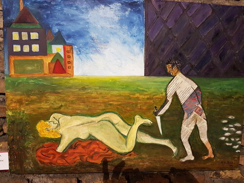 Mai più van Marian De Kort, Schilderij te koop op Singulart
