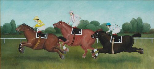 Le tiercé gagnant di Carole Perret, Pittura in vendita su Singulart