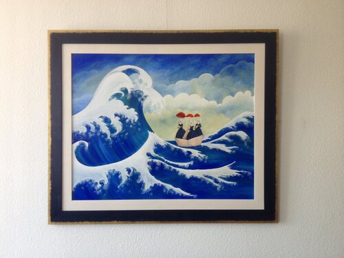 Tempête di Carole Perret, Pittura in vendita su Singulart