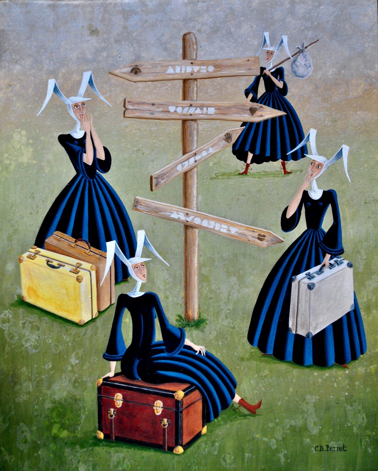A la croisée des chemins Carole Perret