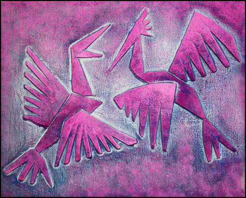 TALKING BIRDS van KONSTANTINOS TOBROS, Beeldhouwwerk te koop op Singulart