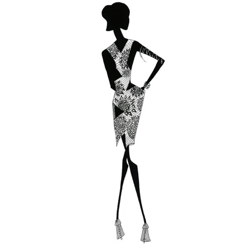 Elegance of Queen di Dina Kabdolla, Altri media in vendita su Singulart
