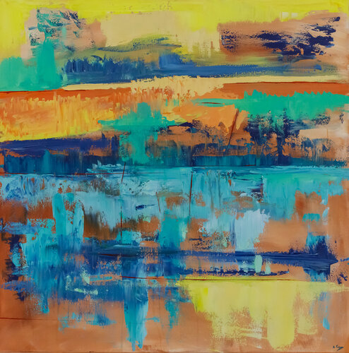 Salt lake van Alia CORM, Schilderij te koop op Singulart