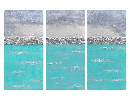 Silver Seas van SHERON SMITH, Andere media te koop op Singulart