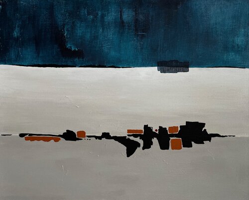 Convoi de rêves di Daniel Lalonde, Pittura in vendita su Singulart