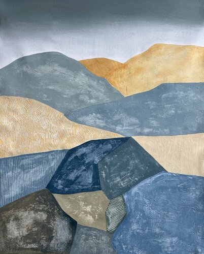 Relief du temps von Daniel Lalonde, Malerei kaufen auf Singulart
