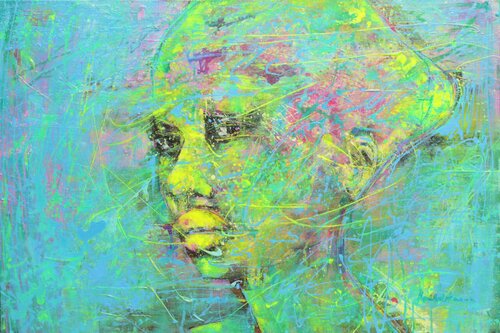 Face di Monika Lehmann, Pittura in vendita su Singulart