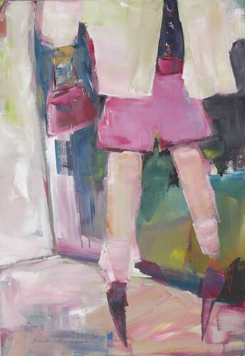 City Girl #4 di Monika Lehmann, Pittura in vendita su Singulart