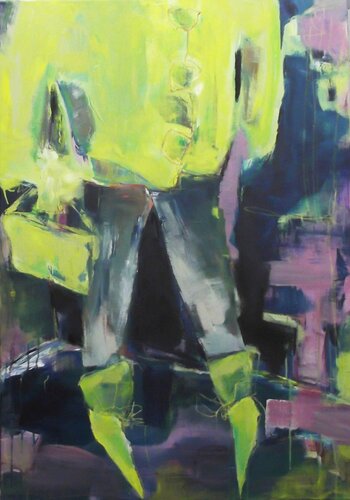 City Girl #3 di Monika Lehmann, Pittura in vendita su Singulart