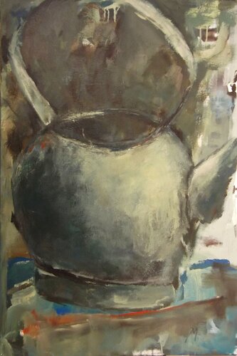 Old Pot by Monika Lehmann, Painting for Sale on Singulart
