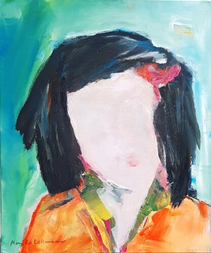 Kleine Schwester by Monika Lehmann, Painting for Sale on Singulart