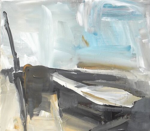 In den Wolken van Monika Lehmann, Schilderij te koop op Singulart