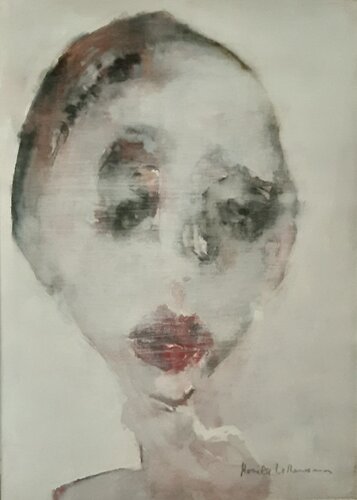 No Name Face - #59 di Monika Lehmann, Pittura in vendita su Singulart