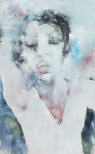 Face #90 von Monika Lehmann, Malerei kaufen auf Singulart