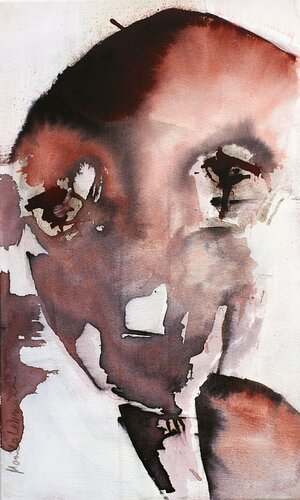 No Name Face #80 de Monika Lehmann, Pintura a la venta en Singulart