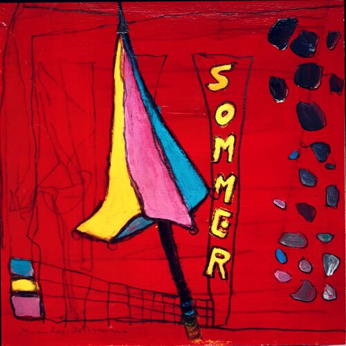 Sommer #1 par Monika Lehmann, Peinture en vente sur Singulart
