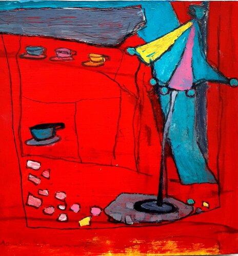 Sommer #5 par Monika Lehmann, Peinture en vente sur Singulart
