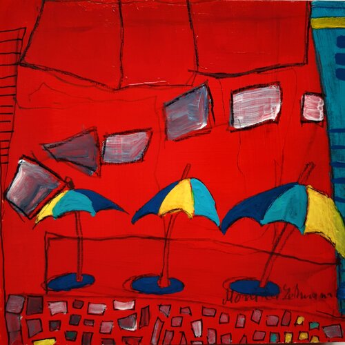 Sommer #6 par Monika Lehmann, Peinture en vente sur Singulart