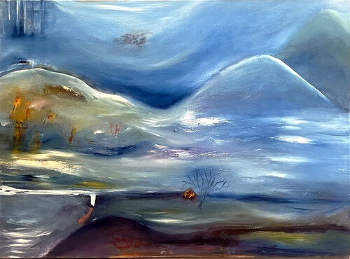 A Distant Warmth par Wei Xue, Peinture en vente sur Singulart
