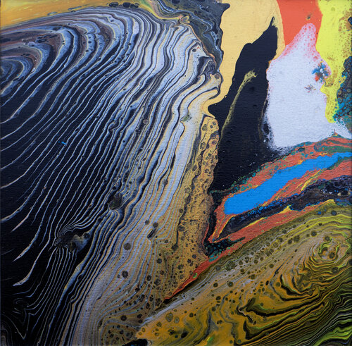 Silent Surge of Colors par Wei Xue, Peinture en vente sur Singulart