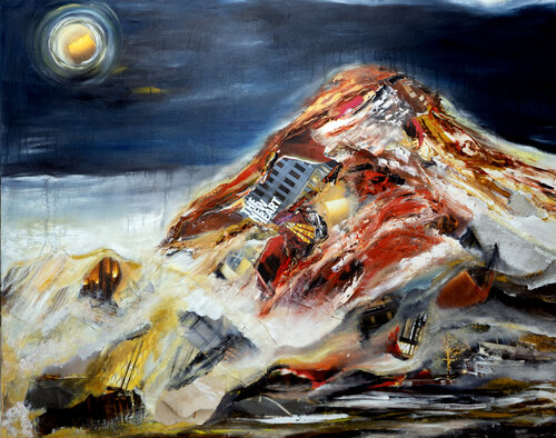 The New Heart par Wei Xue, Peinture en vente sur Singulart