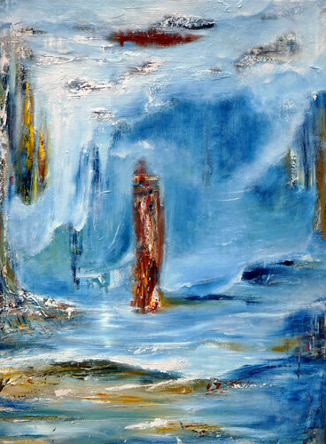 Harbor of Memories par Wei Xue, Peinture en vente sur Singulart