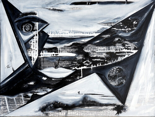 Watcher’s Domain par Wei Xue, Peinture en vente sur Singulart