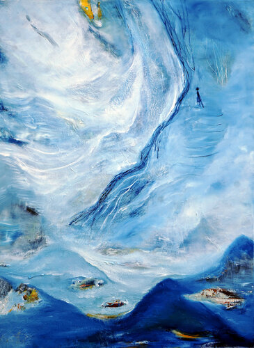 Passage Untraveled van Wei Xue, Schilderij te koop op Singulart