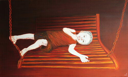 Time for Help: Vietnam (04) van Mirela Fioresy, Schilderij te koop op Singulart