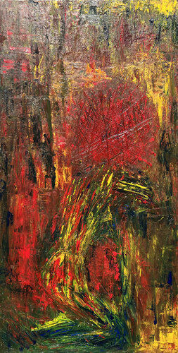 Raw (02) van Mirela Fioresy, Schilderij te koop op Singulart